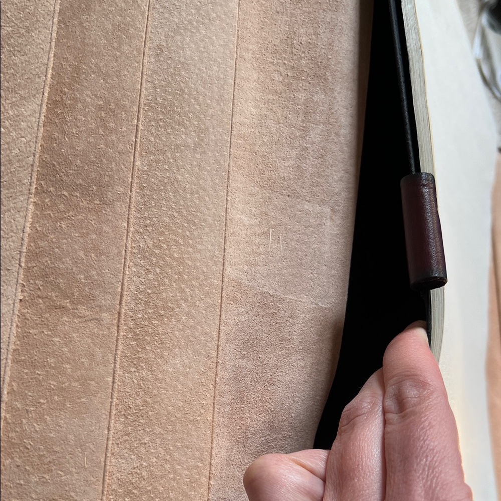 Vintage Leather and Suede Padfolio in Burgundy Excellent condition - Picture 11 of 13